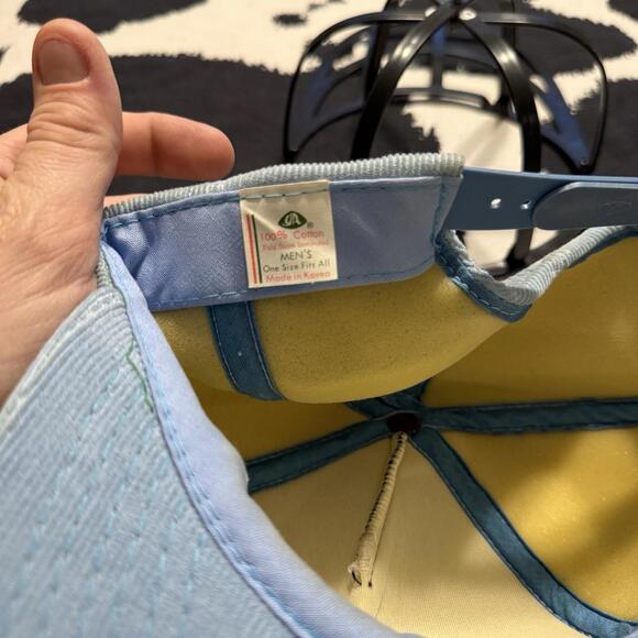 Vintage 70s RARE Colt Firearm Blue Corduroy Snapback Mesh Trucker Hat/Cap OSFA - Picture 6 of 6